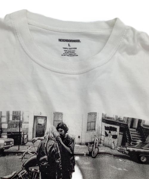 NEIGHBORHOOD（ネイバーフッド）NEIGHBORHOOD (ネイバーフッド) 半袖Tシャツ ホワイト サイズ:Lの古着・服飾アイテム