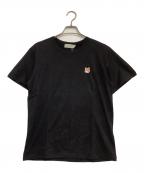 maison kitsuneメゾンキツネ）の古着「半袖Tシャツ」｜ブラック