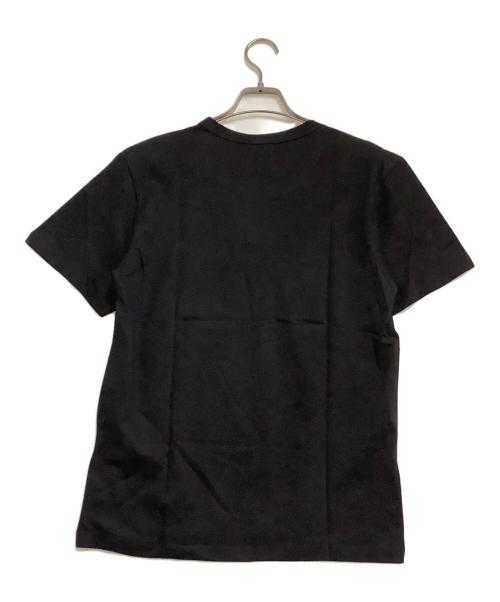 maison kitsune（メゾンキツネ）MAISON KITSUNE (メゾンキツネ) 半袖Tシャツ ブラック サイズ:S 未使用品の古着・服飾アイテム