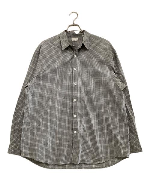 STEVEN ALAN（スティーブンアラン）STEVEN ALAN (スティーブンアラン) 長袖シャツ　チェック グレー サイズ:L 未使用品の古着・服飾アイテム