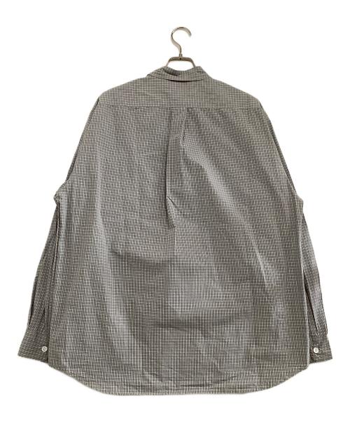 STEVEN ALAN（スティーブンアラン）STEVEN ALAN (スティーブンアラン) 長袖シャツ　チェック グレー サイズ:L 未使用品の古着・服飾アイテム