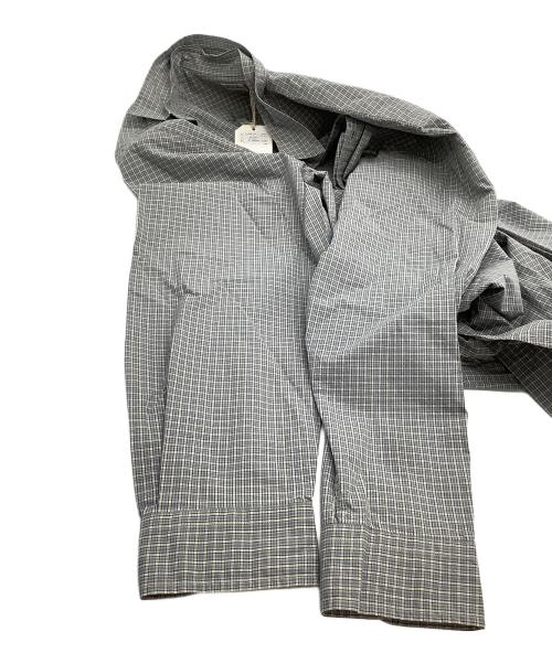 STEVEN ALAN（スティーブンアラン）STEVEN ALAN (スティーブンアラン) 長袖シャツ　チェック グレー サイズ:L 未使用品の古着・服飾アイテム