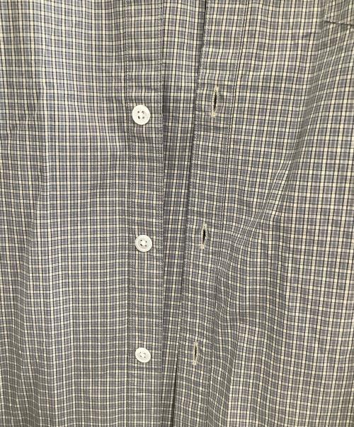 STEVEN ALAN（スティーブンアラン）STEVEN ALAN (スティーブンアラン) 長袖シャツ　チェック グレー サイズ:L 未使用品の古着・服飾アイテム