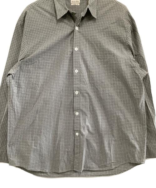 STEVEN ALAN（スティーブンアラン）STEVEN ALAN (スティーブンアラン) 長袖シャツ　チェック グレー サイズ:L 未使用品の古着・服飾アイテム