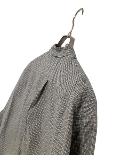 STEVEN ALAN（スティーブンアラン）STEVEN ALAN (スティーブンアラン) 長袖シャツ　チェック グレー サイズ:L 未使用品の古着・服飾アイテム