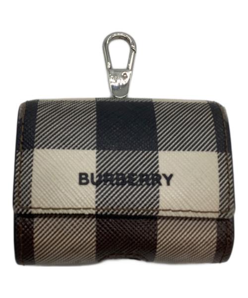 BURBERRY（バーバリー）BURBERRY (バーバリー) イヤホンケース チェック ベージュの古着・服飾アイテム