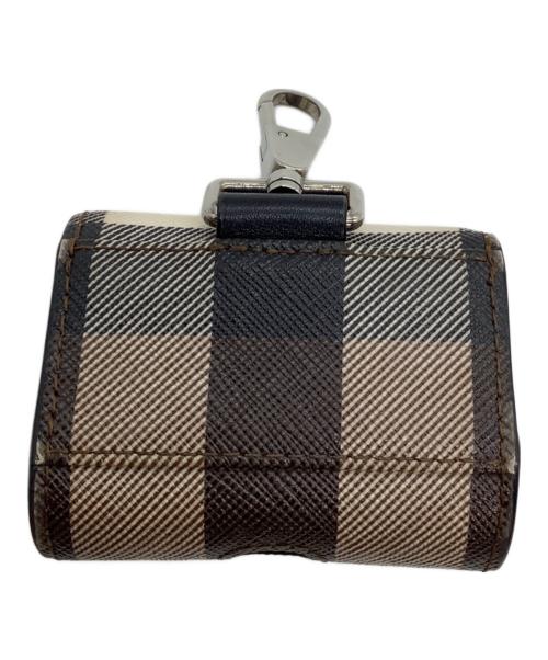 BURBERRY（バーバリー）BURBERRY (バーバリー) イヤホンケース チェック ベージュの古着・服飾アイテム
