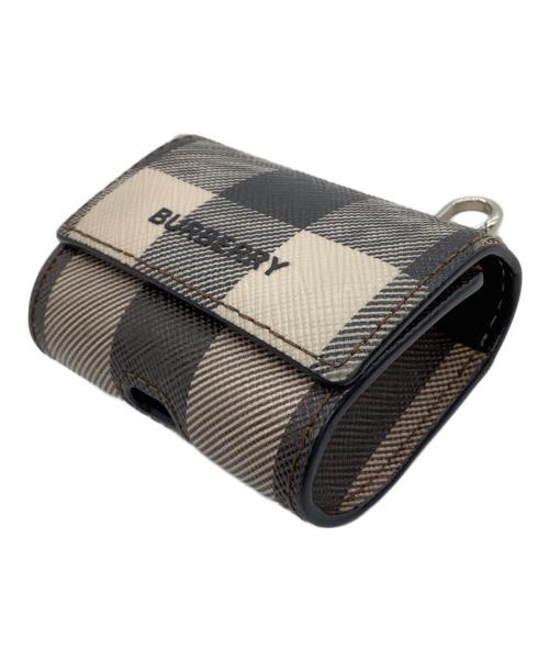 BURBERRY（バーバリー）BURBERRY (バーバリー) イヤホンケース チェック ベージュの古着・服飾アイテム