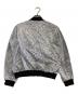 adidas (アディダス) ジャケット　総柄 ブラック×ホワイト サイズ:M：8000円