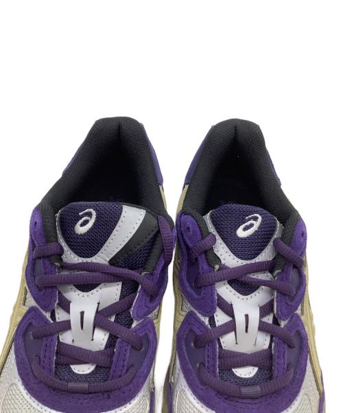 asics（アシックス）asics (アシックス) スニーカー パープル×グレー サイズ:24.5の古着・服飾アイテム