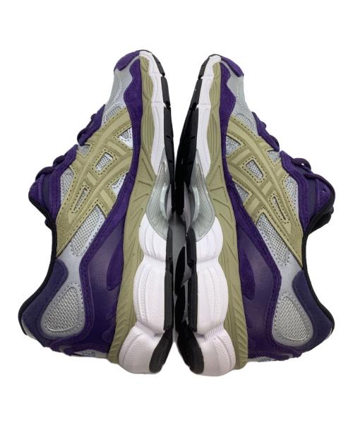 asics（アシックス）asics (アシックス) スニーカー パープル×グレー サイズ:24.5の古着・服飾アイテム