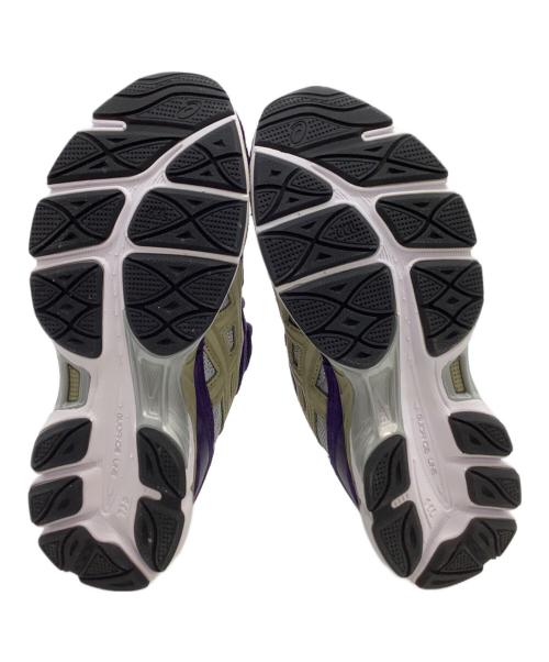 asics（アシックス）asics (アシックス) スニーカー パープル×グレー サイズ:24.5の古着・服飾アイテム