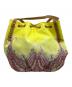 ETRO (エトロ) 巾着ショルダーバッグ イエロー×レッド：15000円