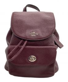 COACH（コーチ）の古着「リュック」｜ボルドー