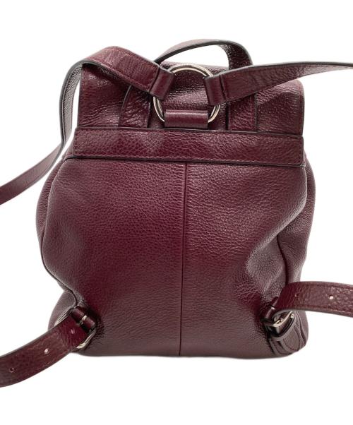 COACH（コーチ）COACH (コーチ) リュック ボルドーの古着・服飾アイテム