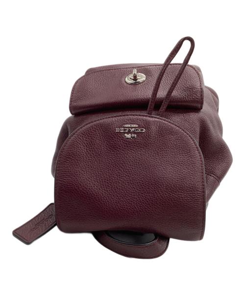 COACH（コーチ）COACH (コーチ) リュック ボルドーの古着・服飾アイテム
