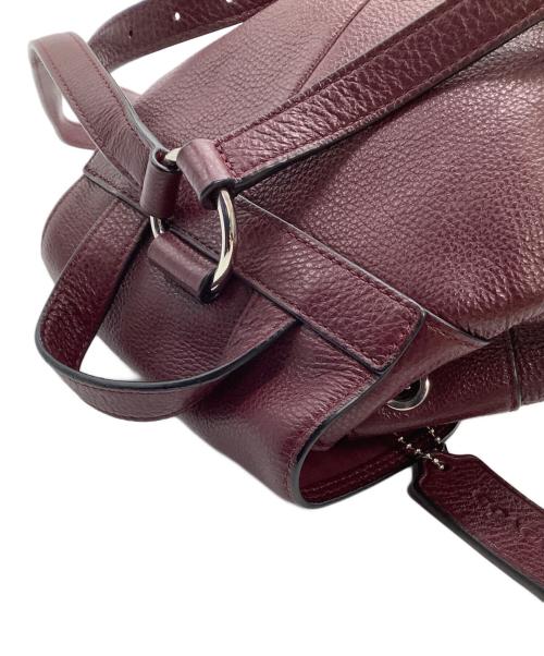 COACH（コーチ）COACH (コーチ) リュック ボルドーの古着・服飾アイテム