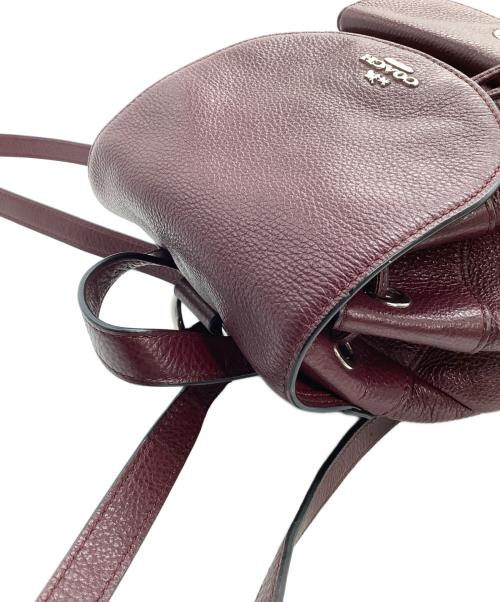 COACH（コーチ）COACH (コーチ) リュック ボルドーの古着・服飾アイテム