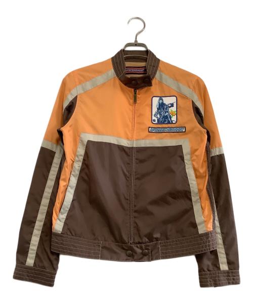 Hysteric Glamour（ヒステリックグラマー）Hysteric Glamour (ヒステリックグラマー) ナイロンジャケット ブラウン サイズ:freeの古着・服飾アイテム