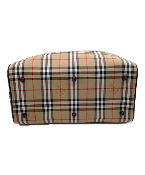 Burberry's（バーバリーズ）Burberry's (バーバリーズ) ミニボストンバッグ　ノバチェック ベージュ 未使用品の古着・服飾アイテム