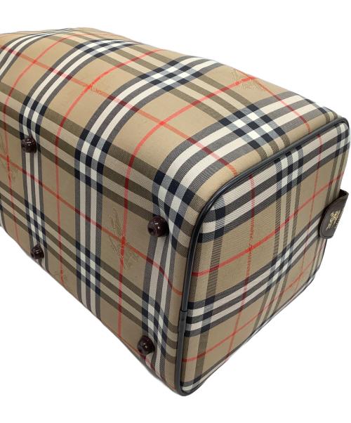 Burberry's（バーバリーズ）Burberry's (バーバリーズ) ミニボストンバッグ　ノバチェック ベージュ 未使用品の古着・服飾アイテム