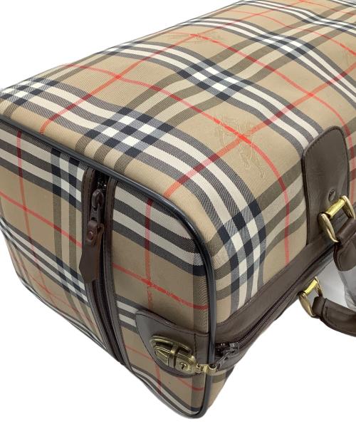 Burberry's（バーバリーズ）Burberry's (バーバリーズ) ミニボストンバッグ　ノバチェック ベージュ 未使用品の古着・服飾アイテム