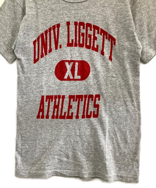 Champion（チャンピオン）Champion (チャンピオン) 半袖Tシャツ　LIGGETT グレー サイズ:Sの古着・服飾アイテム