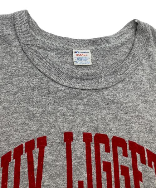 Champion（チャンピオン）Champion (チャンピオン) 半袖Tシャツ　LIGGETT グレー サイズ:Sの古着・服飾アイテム
