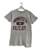 Championチャンピオン）の古着「半袖Tシャツ　MINNESOTA」｜グレー