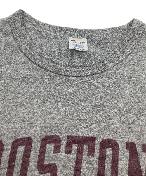 Champion（チャンピオン）Champion (チャンピオン) 半袖Tシャツ　BOSTON グレー サイズ:Sの古着・服飾アイテム