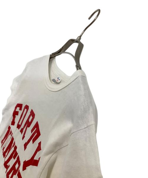 Champion（チャンピオン）Champion (チャンピオン) 半袖Tシャツ　FORTY NINERS レッド×ホワイト サイズ:Sの古着・服飾アイテム