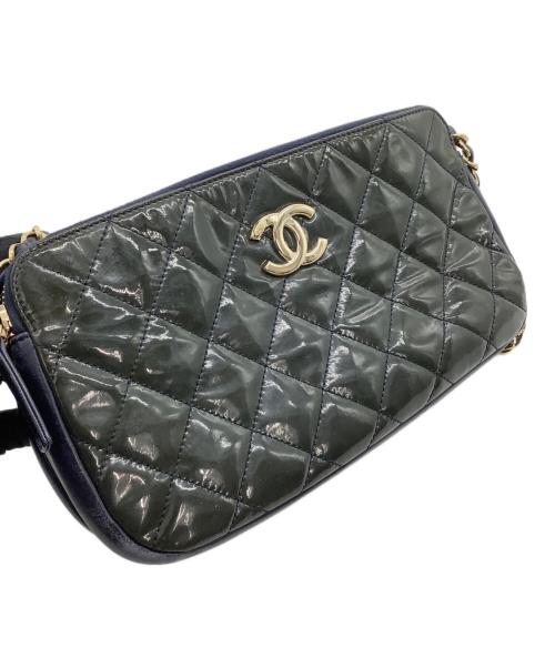 CHANEL（シャネル）CHANEL (シャネル) チェーンショルダーバッグ　マトラッセの古着・服飾アイテム