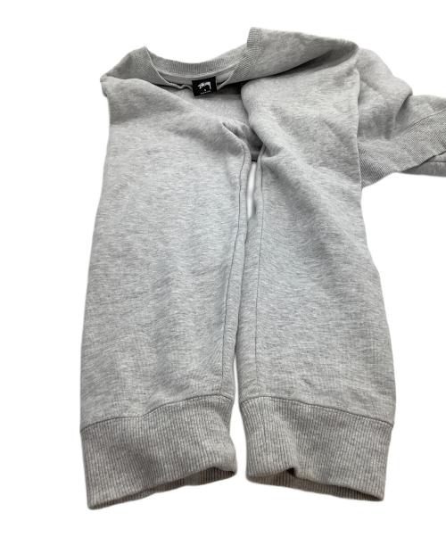 stussy（ステューシー）stussy (ステューシー) ロゴスウェット グレー サイズ:Sの古着・服飾アイテム