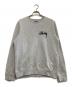 stussy（ステューシー）の古着「ロゴスウェット」｜グレー