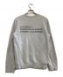 stussy (ステューシー) ロゴスウェット グレー サイズ:S：8000円