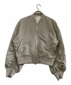 Nobleノーブル）の古着「MA-1ジャケット」｜グレー