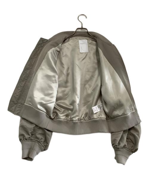 Noble（ノーブル）Noble (ノーブル) MA-1ジャケット グレー サイズ:表記なしの古着・服飾アイテム