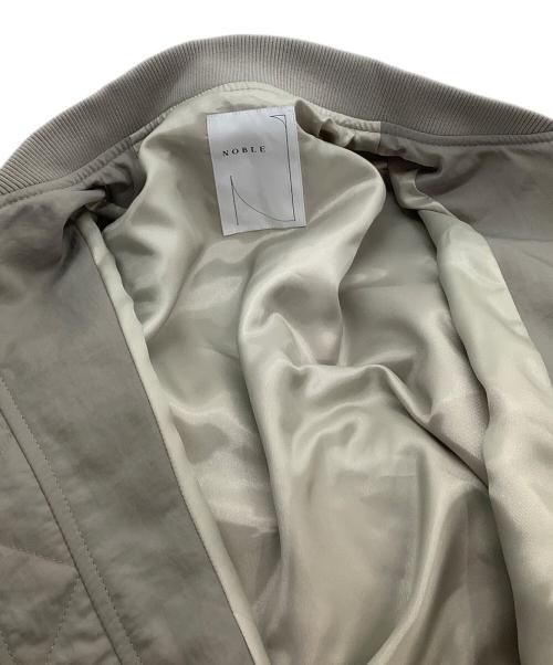 Noble（ノーブル）Noble (ノーブル) MA-1ジャケット グレー サイズ:表記なしの古着・服飾アイテム