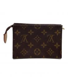 LOUIS VUITTON（ルイ ヴィトン）の古着「ポーチ モノグラム ポシェットトワレット15」｜ブラウン