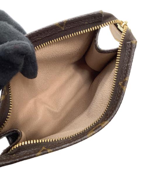 LOUIS VUITTON（ルイ ヴィトン）LOUIS VUITTON (ルイ ヴィトン) ポーチ モノグラム ポシェットトワレット15 ブラウンの古着・服飾アイテム