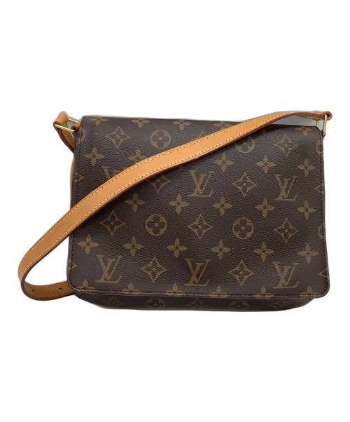 LOUIS VUITTON（ルイ ヴィトン）LOUIS VUITTON (ルイ ヴィトン) ショルダーバッグ　モノグラム　ミュゼットタンゴ ショートストラップ　 ブラウンの古着・服飾アイテム