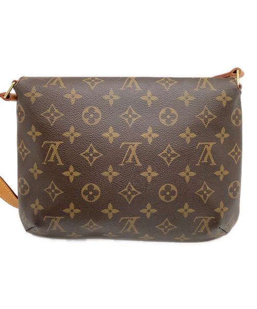 LOUIS VUITTON（ルイ ヴィトン）LOUIS VUITTON (ルイ ヴィトン) ショルダーバッグ　モノグラム　ミュゼットタンゴ ショートストラップ　 ブラウンの古着・服飾アイテム