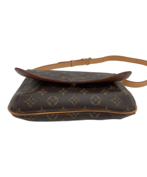 LOUIS VUITTON（ルイ ヴィトン）LOUIS VUITTON (ルイ ヴィトン) ショルダーバッグ　モノグラム　ミュゼットタンゴ ショートストラップ　 ブラウンの古着・服飾アイテム