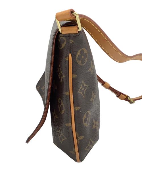 LOUIS VUITTON（ルイ ヴィトン）LOUIS VUITTON (ルイ ヴィトン) ショルダーバッグ　モノグラム　ミュゼットタンゴ ショートストラップ　 ブラウンの古着・服飾アイテム