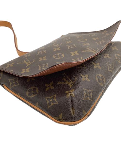 LOUIS VUITTON（ルイ ヴィトン）LOUIS VUITTON (ルイ ヴィトン) ショルダーバッグ　モノグラム　ミュゼットタンゴ ショートストラップ　 ブラウンの古着・服飾アイテム