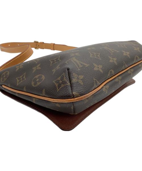 LOUIS VUITTON（ルイ ヴィトン）LOUIS VUITTON (ルイ ヴィトン) ショルダーバッグ　モノグラム　ミュゼットタンゴ ショートストラップ　 ブラウンの古着・服飾アイテム