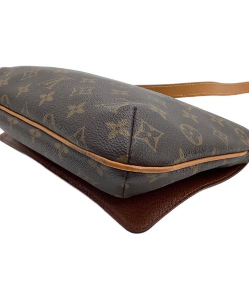 LOUIS VUITTON（ルイ ヴィトン）LOUIS VUITTON (ルイ ヴィトン) ショルダーバッグ　モノグラム　ミュゼットタンゴ ショートストラップ　 ブラウンの古着・服飾アイテム