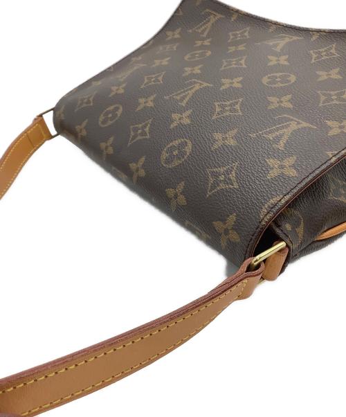 LOUIS VUITTON（ルイ ヴィトン）LOUIS VUITTON (ルイ ヴィトン) ショルダーバッグ　モノグラム　ミュゼットタンゴ ショートストラップ　 ブラウンの古着・服飾アイテム