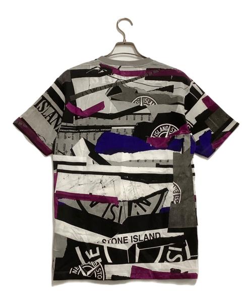 STONE ISLAND（ストーンアイランド）STONE ISLAND (ストーンアイランド) 半袖Tシャツ グレー サイズ:Mの古着・服飾アイテム