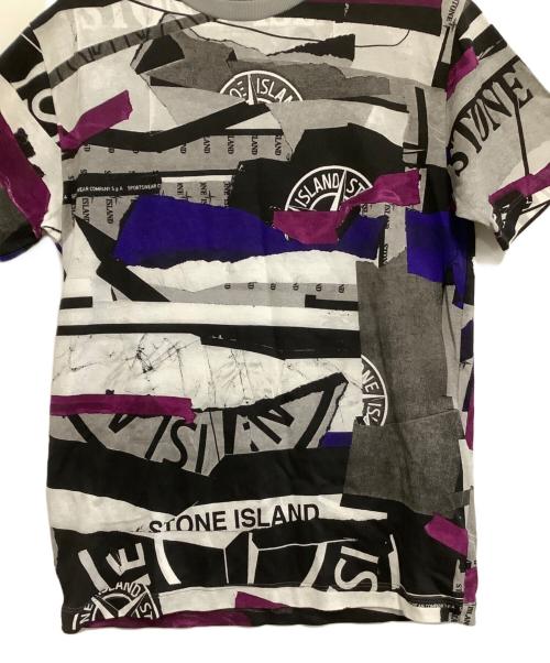 STONE ISLAND（ストーンアイランド）STONE ISLAND (ストーンアイランド) 半袖Tシャツ グレー サイズ:Mの古着・服飾アイテム